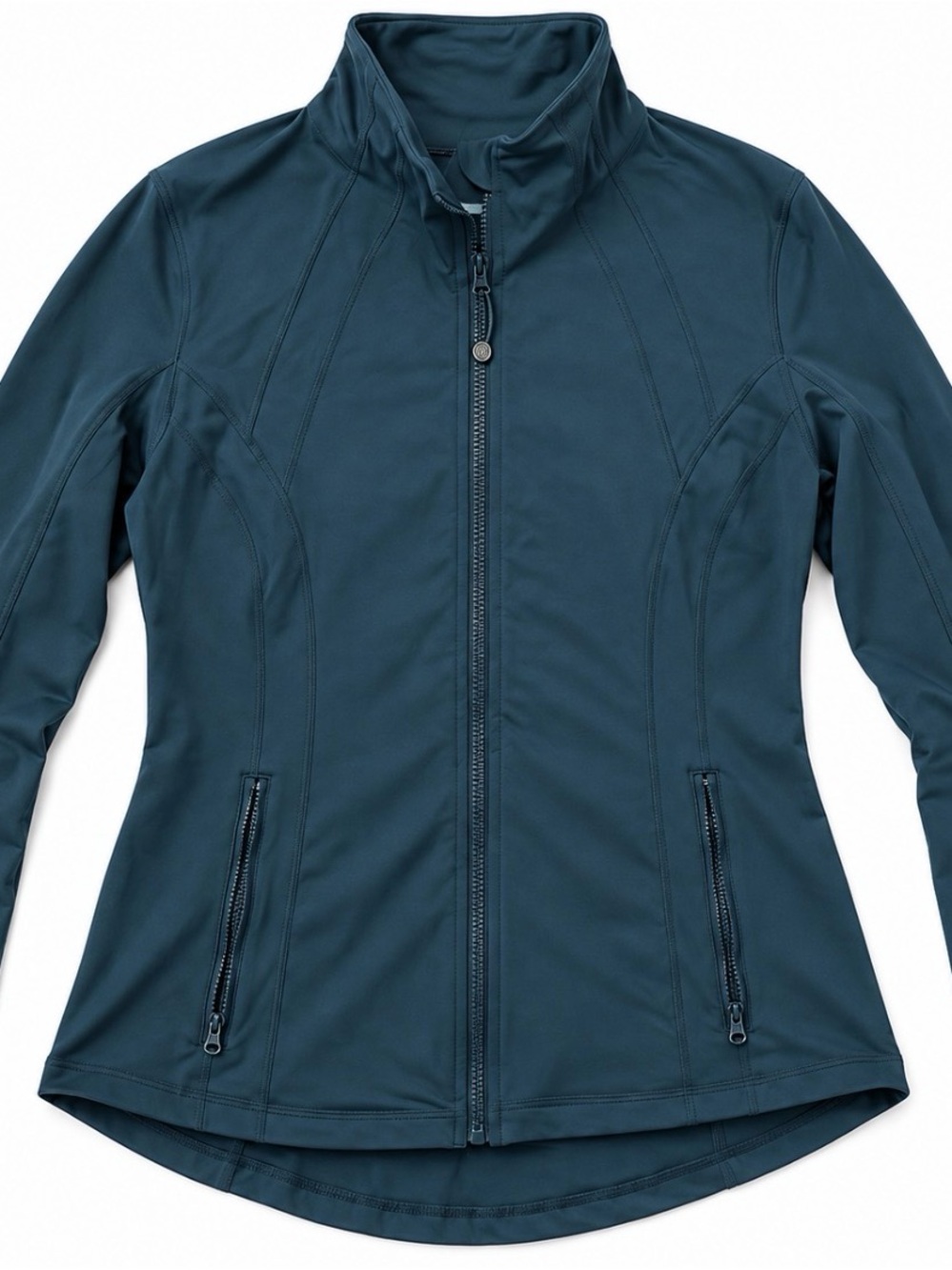 90 Degree by Reflex Full Zip Athletic Jacket Teal Blue Size XL